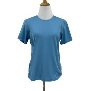 Vintage Nike ACG Base Layer Shirt Women M Medium Short Sleeve Stretch Tee *READ